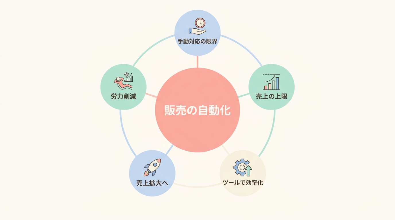 コンテンツ販売の自動化が必要な3つの理由