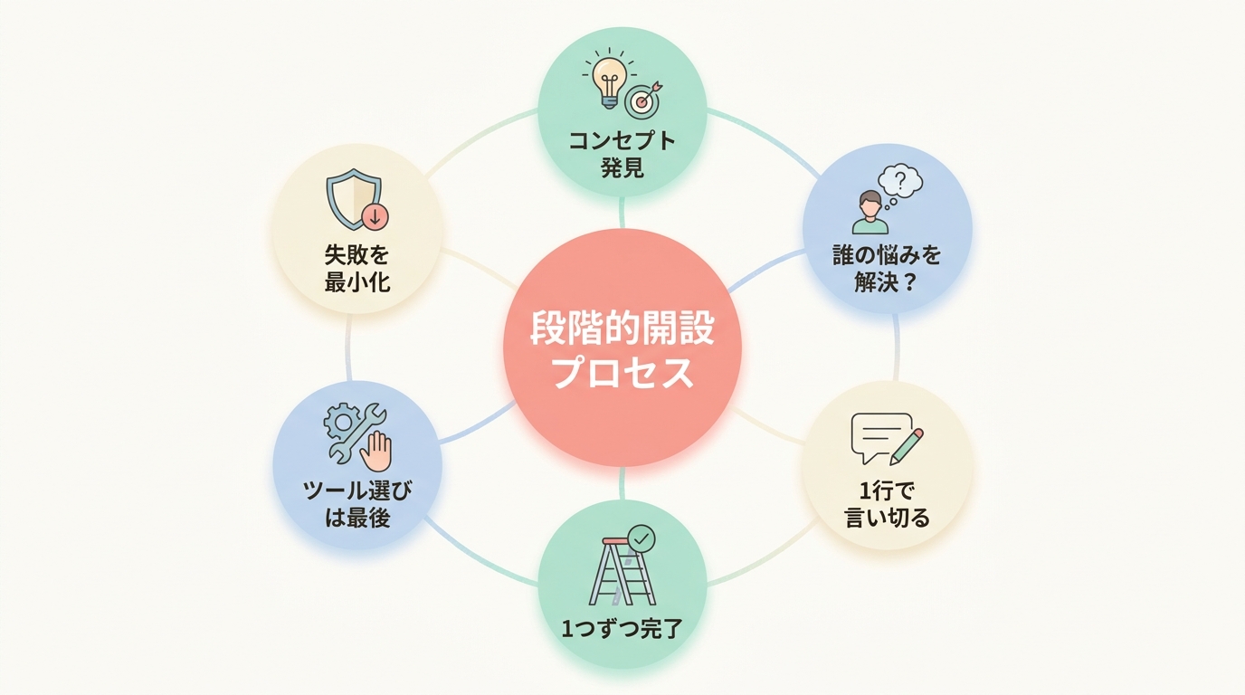オンラインスクール開設の5ステップ【段階的進化モデル】