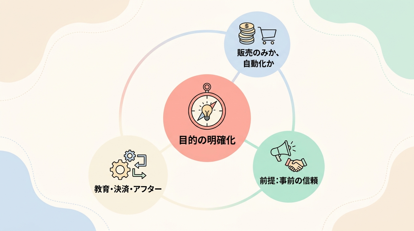コンテンツ販売プラットフォームを選ぶ前に決めるべき3つの判断軸