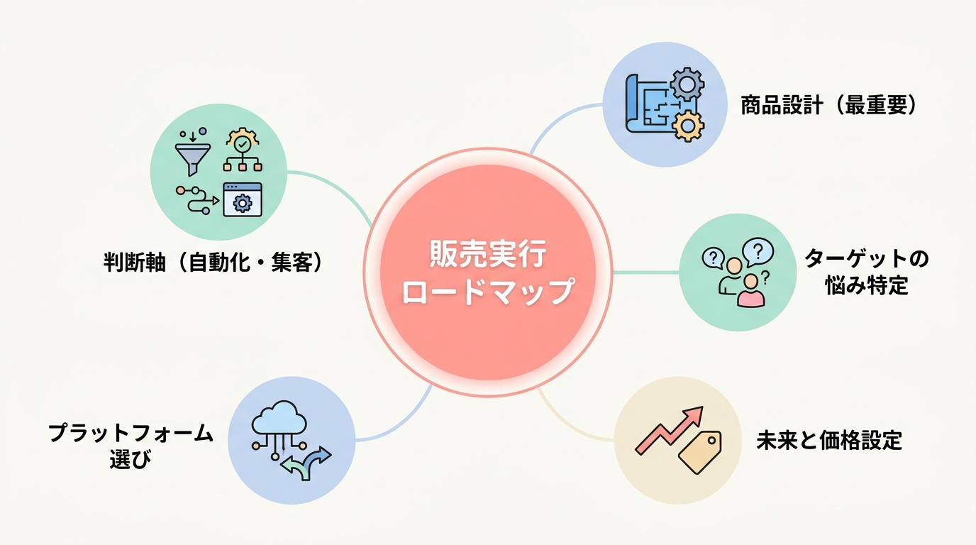 次の一歩：プラットフォーム選びから実際の販売までのロードマップ